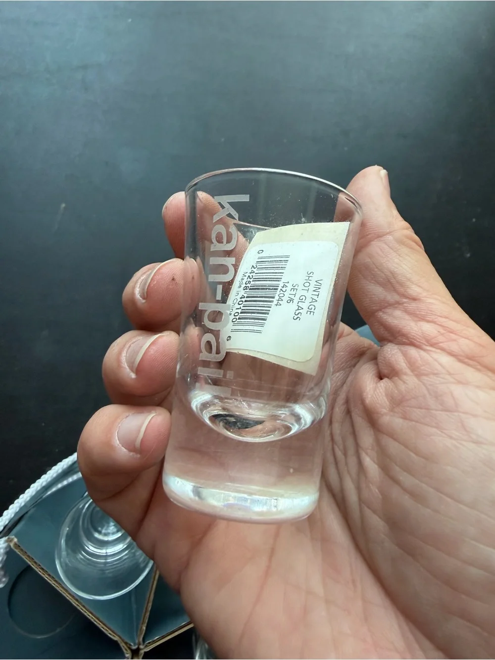 Marquis by Waterford Vintage Shot Glass Set Crystal Barware